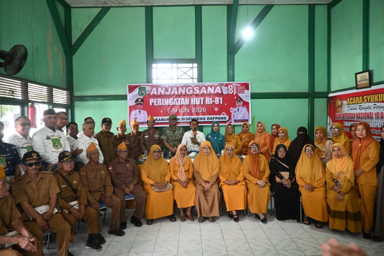 Pemkab Sidrap Temui Veteran, Rawat Silaturahmi dan Nilai Perjuangan