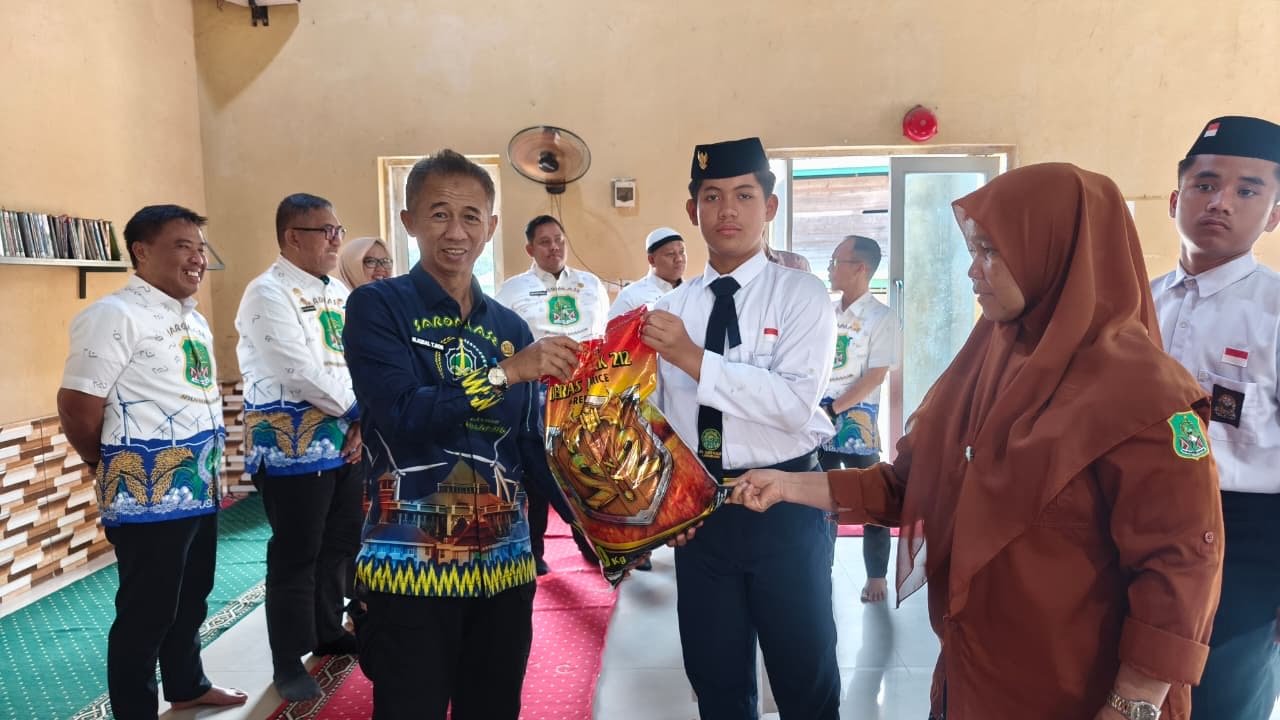 Pemkab Sidrap Anjangsana ke LKS Nur Muhammadiyah Lancirang Sambut HUT ke-81 RI