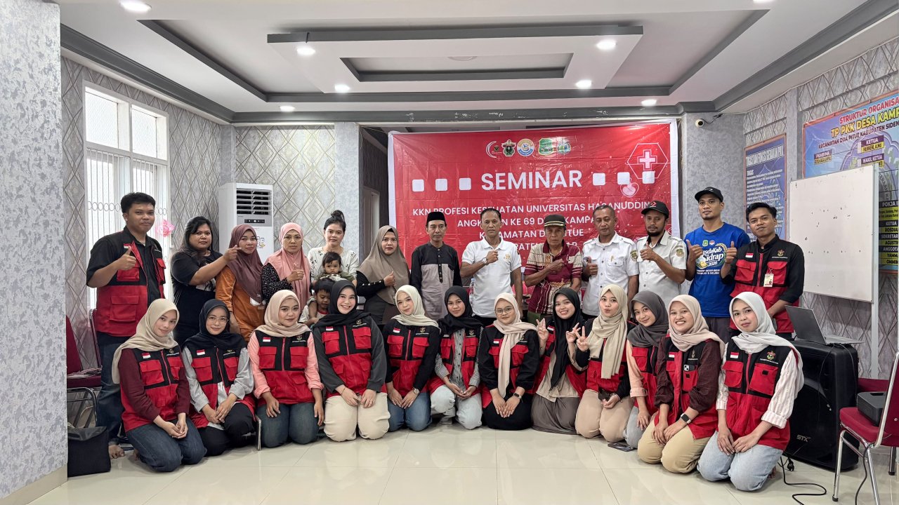 KKN-T Unhas Gelombang 116 Hadirkan HERBASI Berbasis QR Code di Desa Kampale