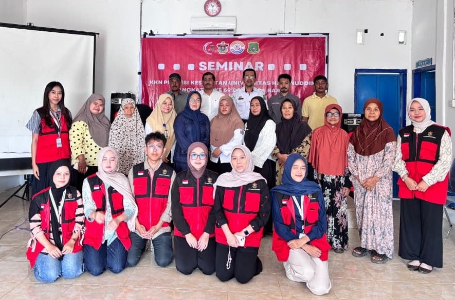 Pengabdian Tuntas, Program Kesehatan KKN Unhas di Desa Bina Baru Diharapkan Terus Berjalan