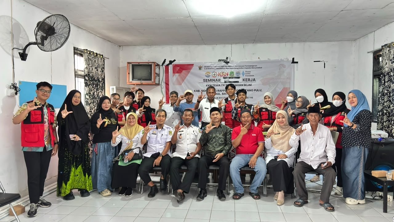 KKN Tematik Perubahan Iklim Unhas Paparkan Hasil Program Kerja di Kelurahan Batu Lappa