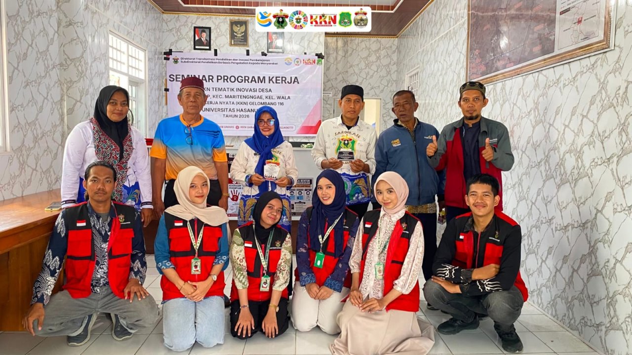 KKN Unhas Paparkan Hasil Program Kerja di Kelurahan Wala
