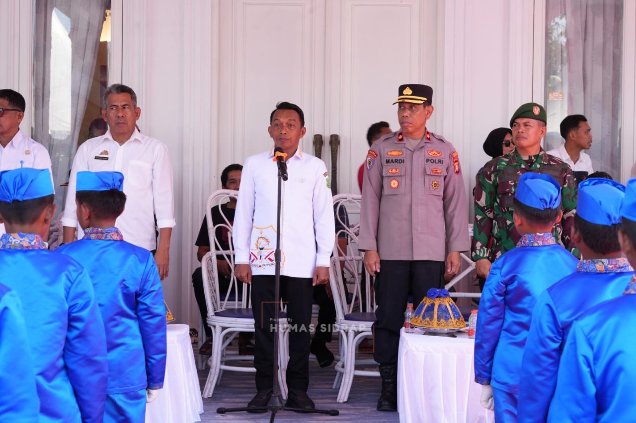 66 Juara dari 11 Kecamatan Unjuk Aksi di Lomba Gerak Jalan SD Tingkat Kabupaten Sidrap