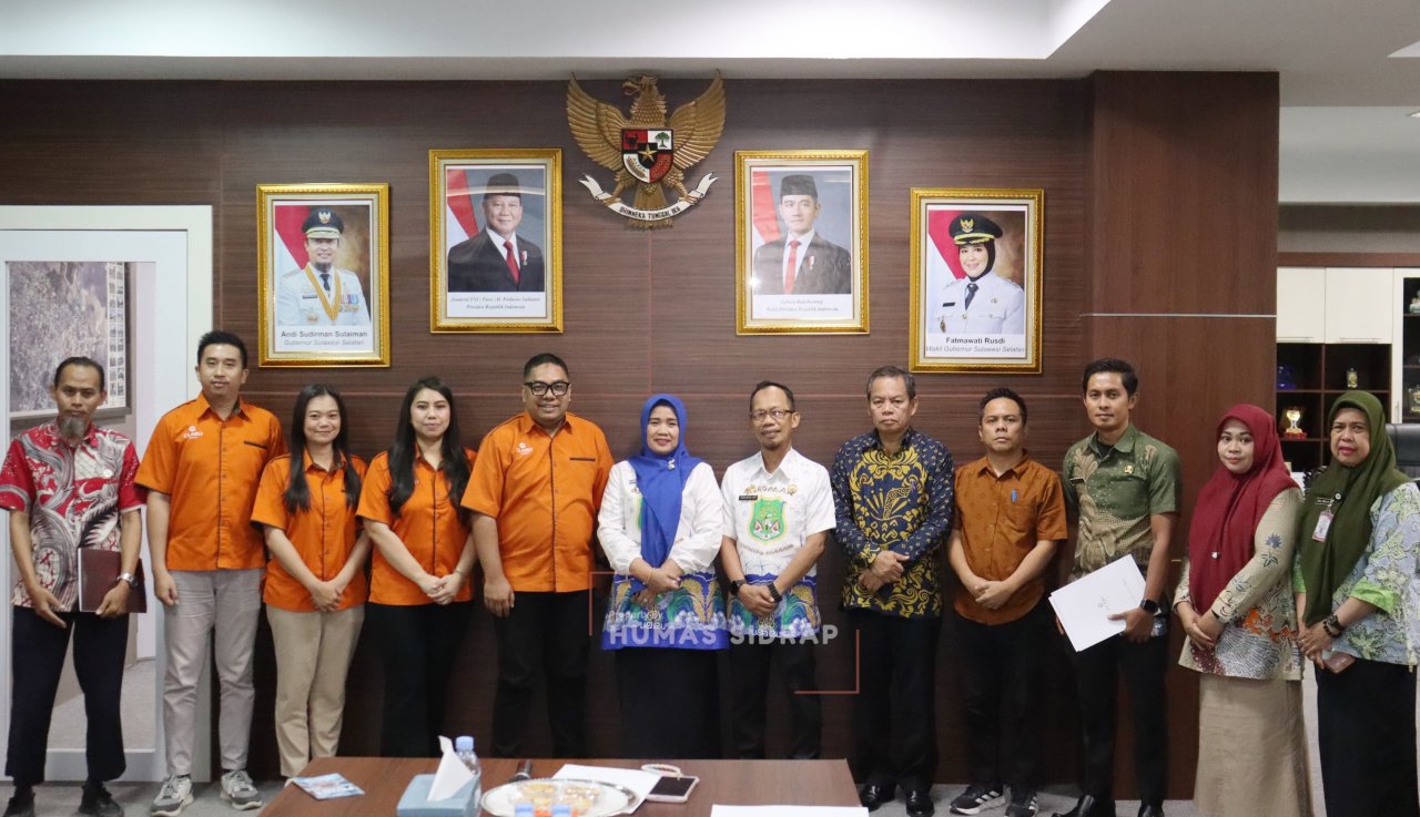 Wabup Nurkanaah Terima Tim Claro Makassar, Bahas Layanan dan Kerja Sama