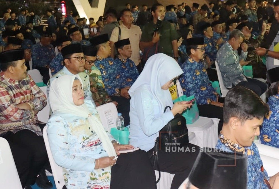 Wabup Nurkanaah Hadiri Pembukaan MTQ KORPRI Nasional di Makassar