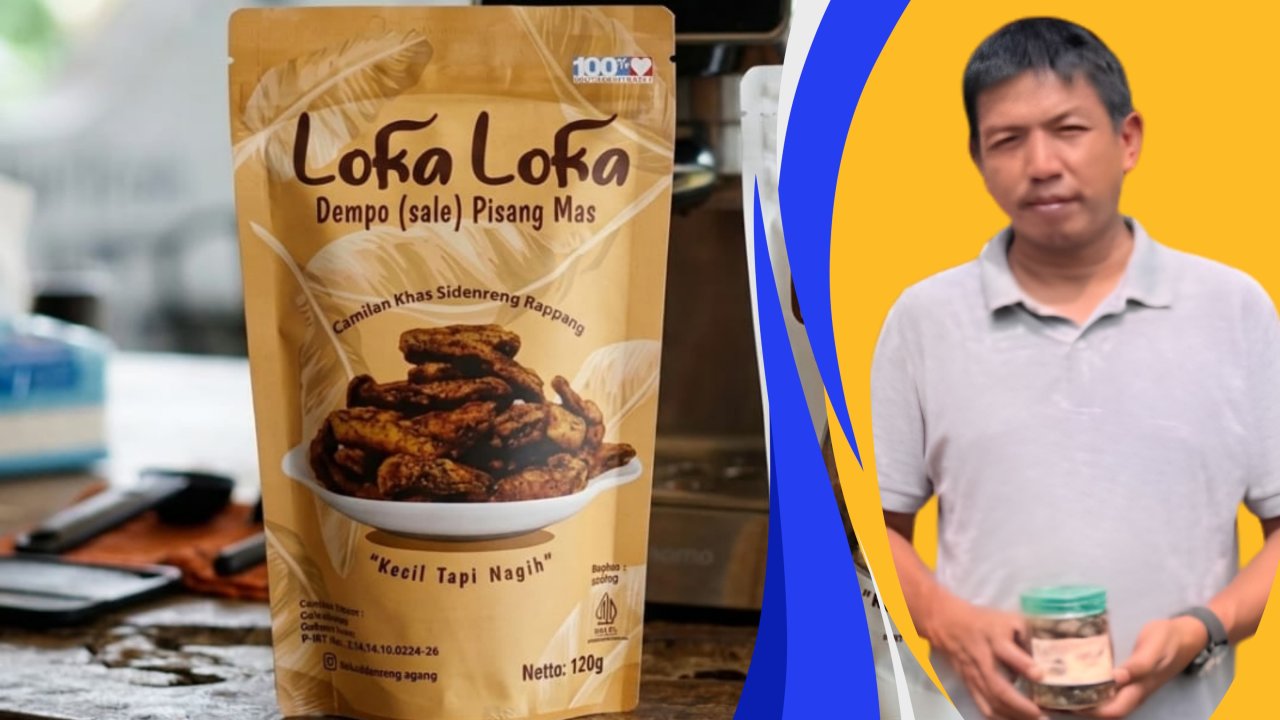 Cerita Amiruddin, Pelaku UMKM Sidrap yang Ubah Inspirasi Keluarga Menjadi Usaha Berkelanjutan