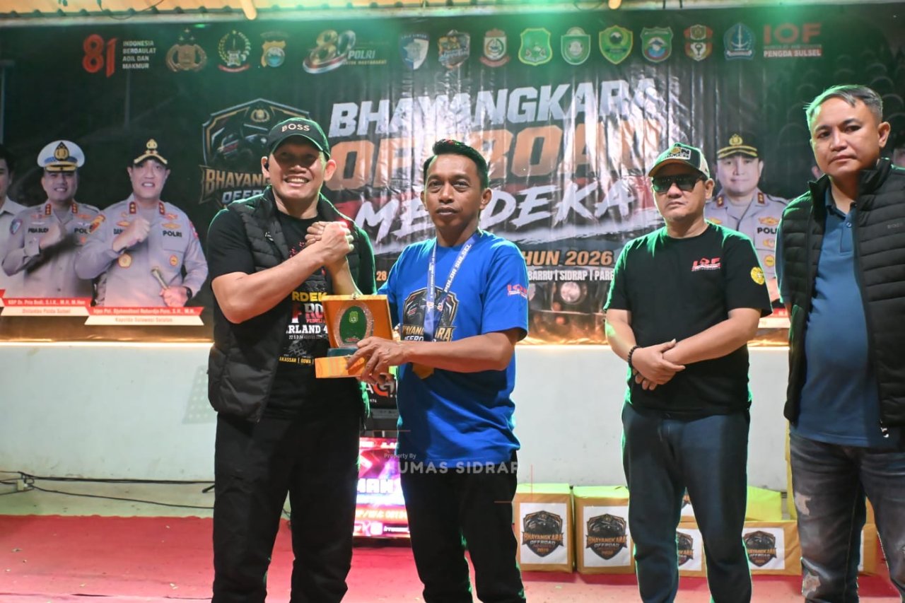 Bhayangkara Offroad Merdeka, Momentum Promosikan Wisata Sidrap