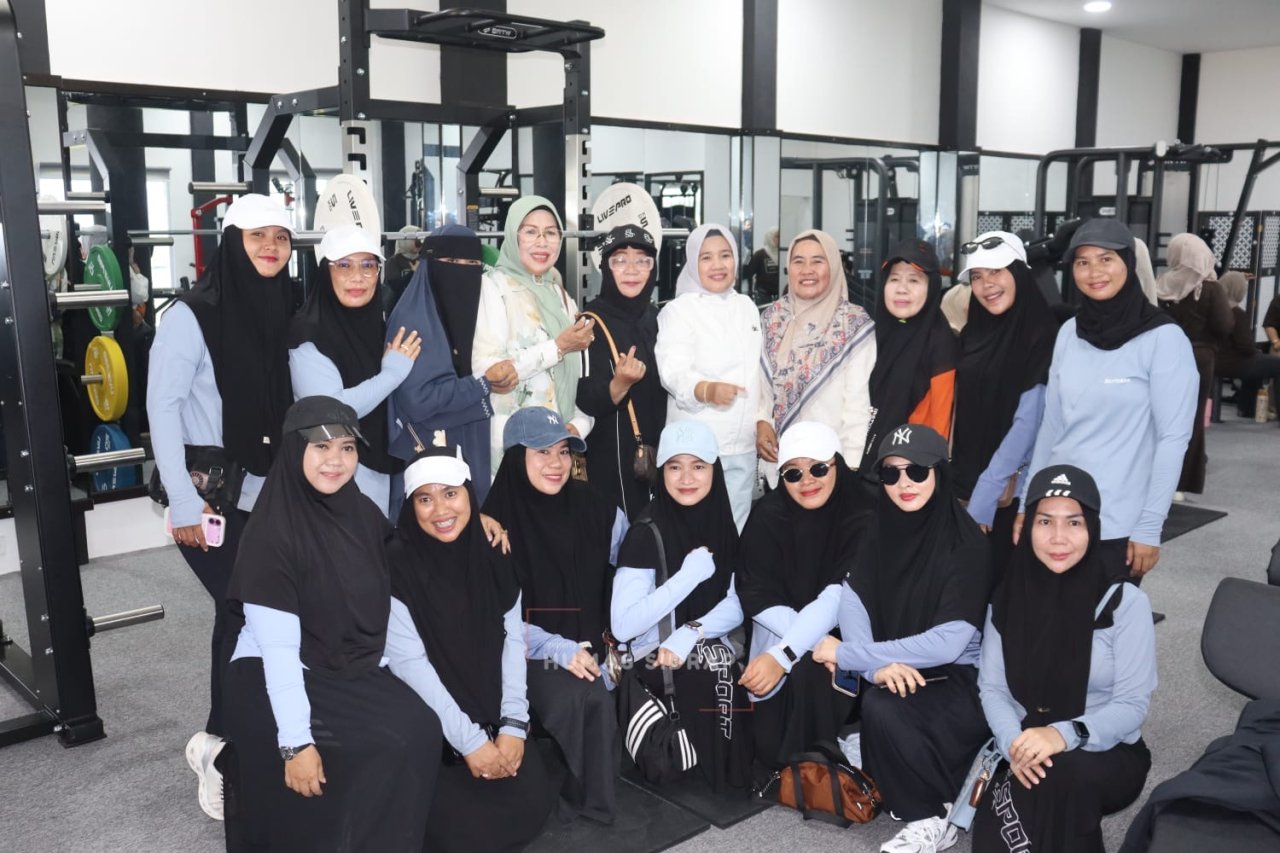 Ada Ruang Olahraga Khusus Perempuan di Rappang, Nurkanaah: Manfaatkan dengan Baik