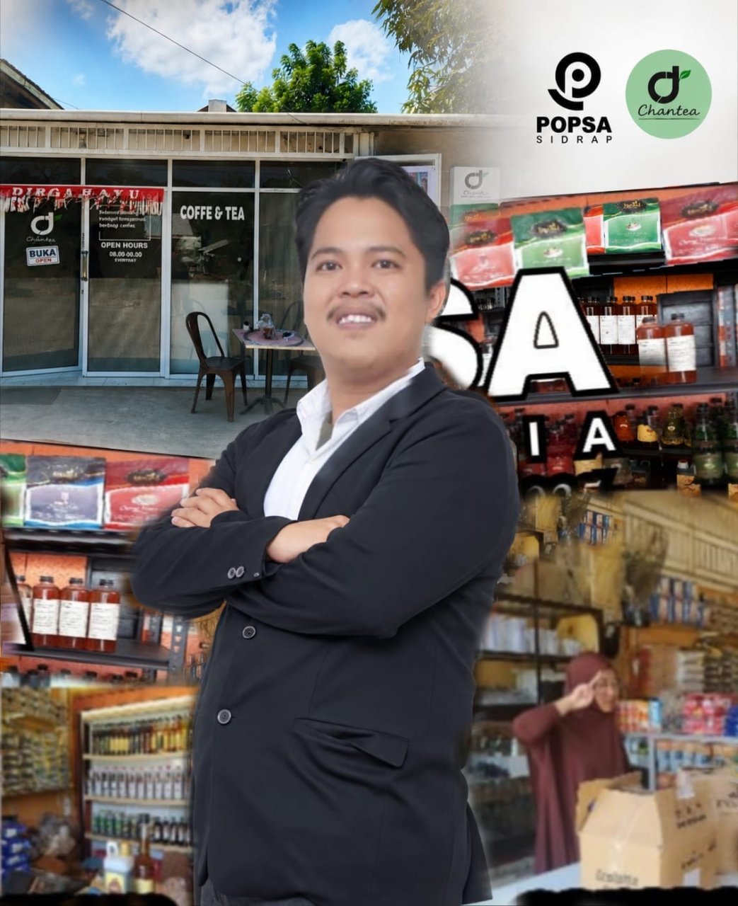 Dirga dan Cerita Dua Usaha: Merintis Dari Nol Hingga Jadi Jalan Rezeki Warga Sekitar