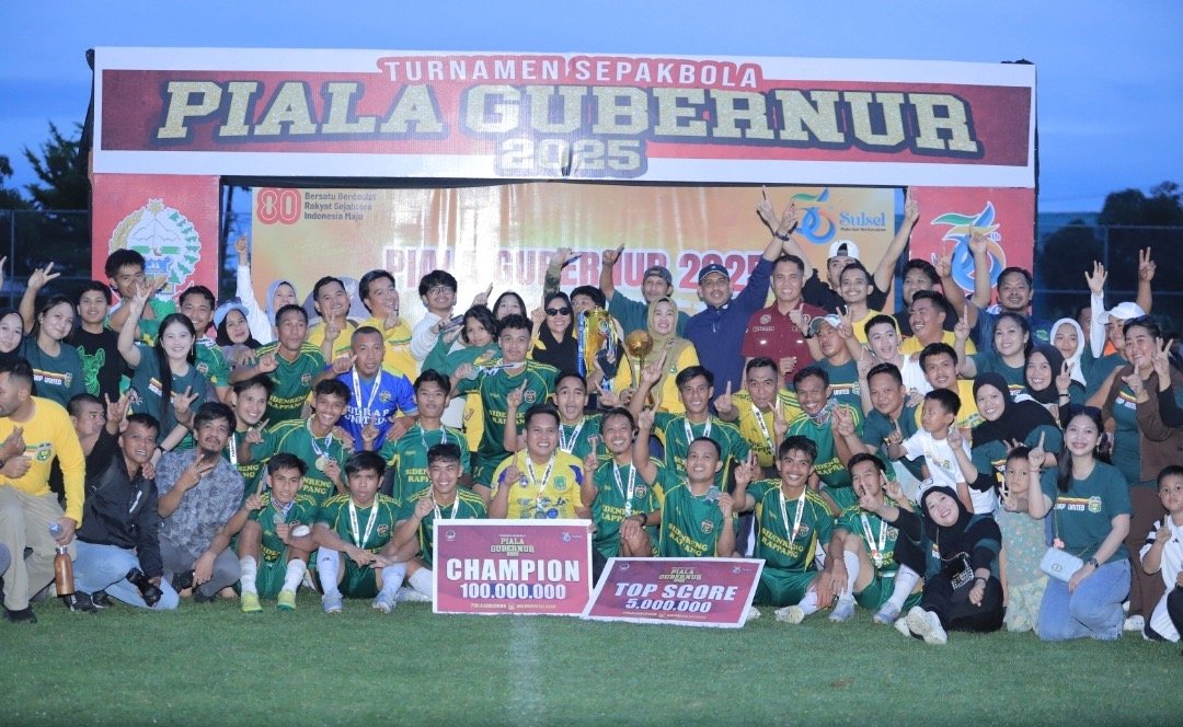 Sidrap United vs Pinrang, Sang Juara Bertahan Bidik Start Positif di Piala Gubernur 2026