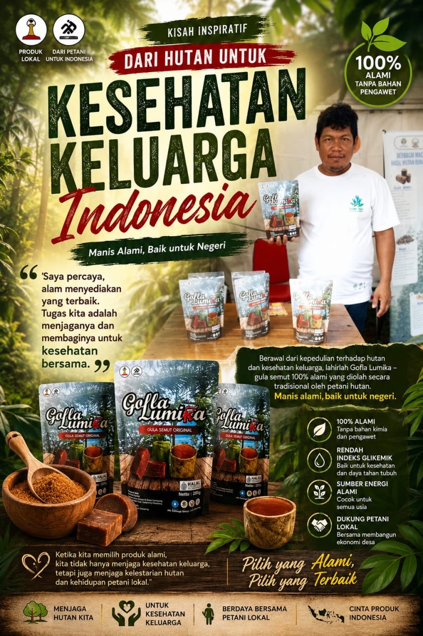 Kisah Inspiratif Pembuat Gula Semut dari Desa Compong: Ketekunan yang Berbuah Produk Unggulan