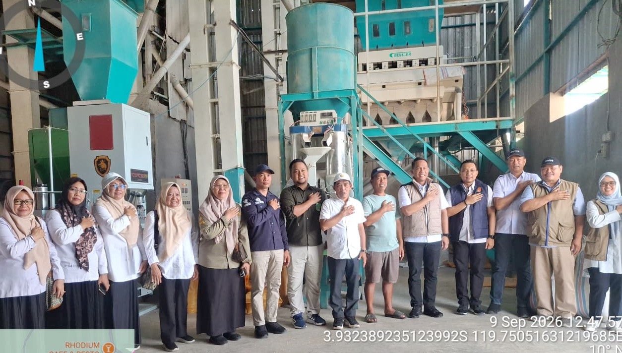 Satgas Pangan Mabes Polri Pantau Harga Beras dan Stok Pangan di Sidrap, Pastikan Distribusi hingga Penggilingan Berjalan Baik