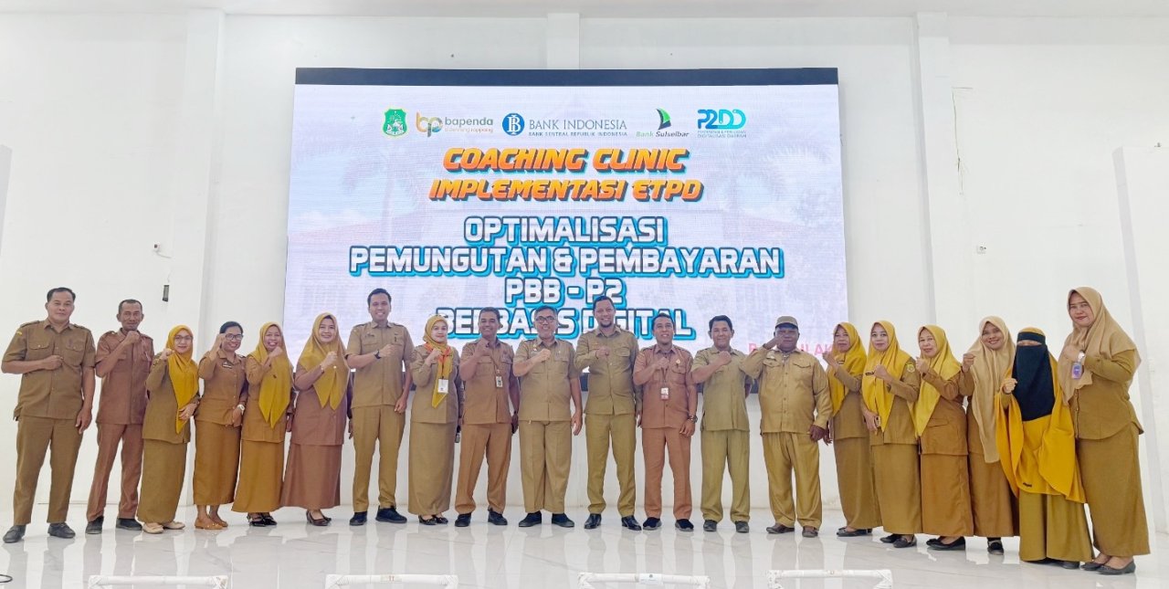 Gelar Capacity Building dan Coaching Clinic, TP2DD Sidrap Perkuat Garda Terdepan Pemungutan PBB P2