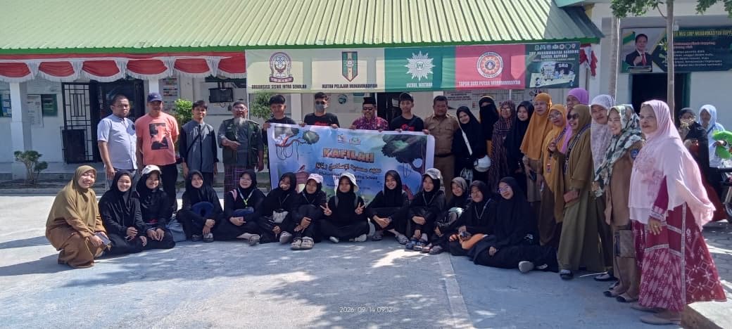 SMP MBS Rappang Lepas 15 Siswa Ikuti Kemah Santri Muhammadiyah Nasional