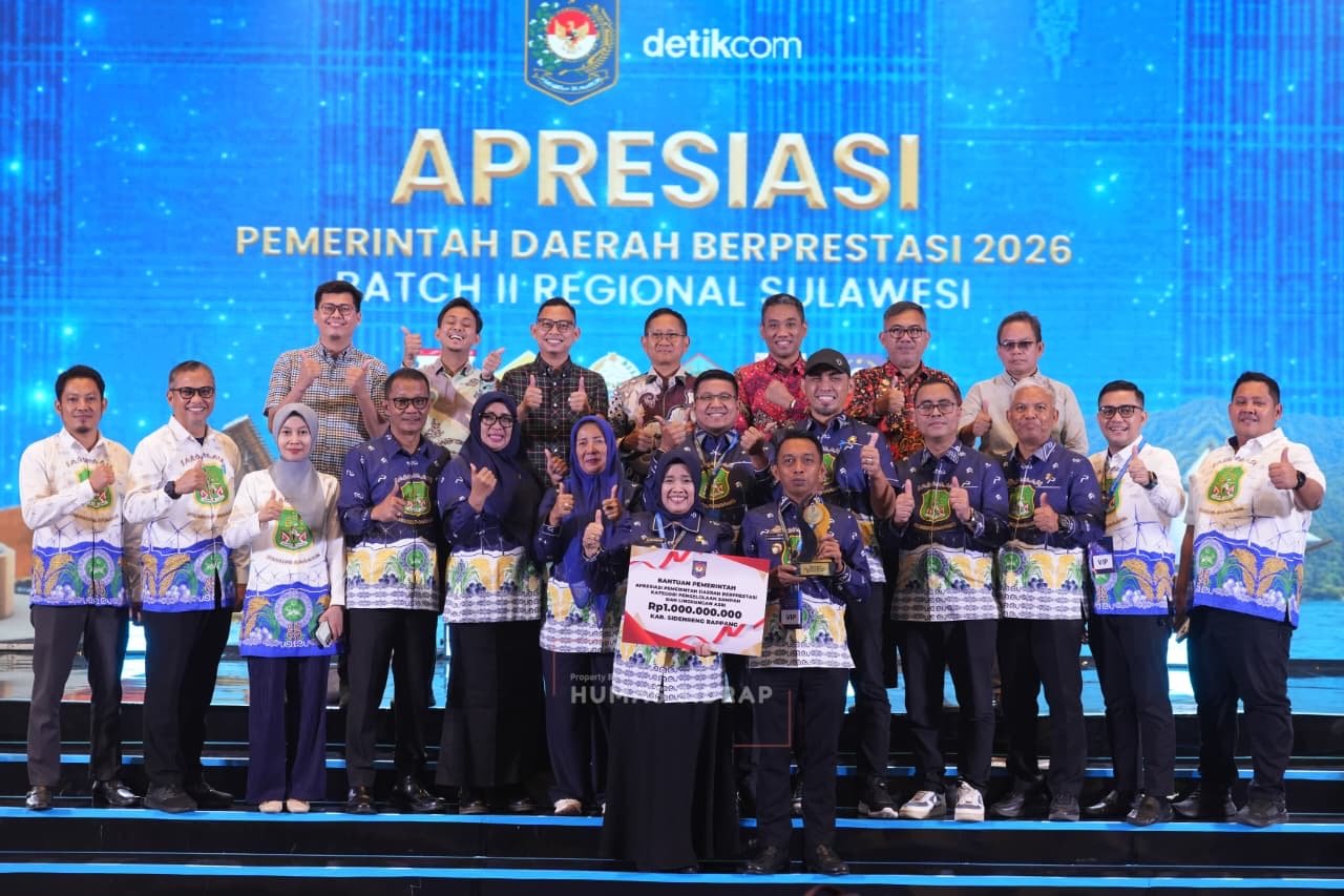 Sidrap Kembali Torehkan Prestasi, Raih Penghargaan Pengelolaan Sampah dan Lingkungan