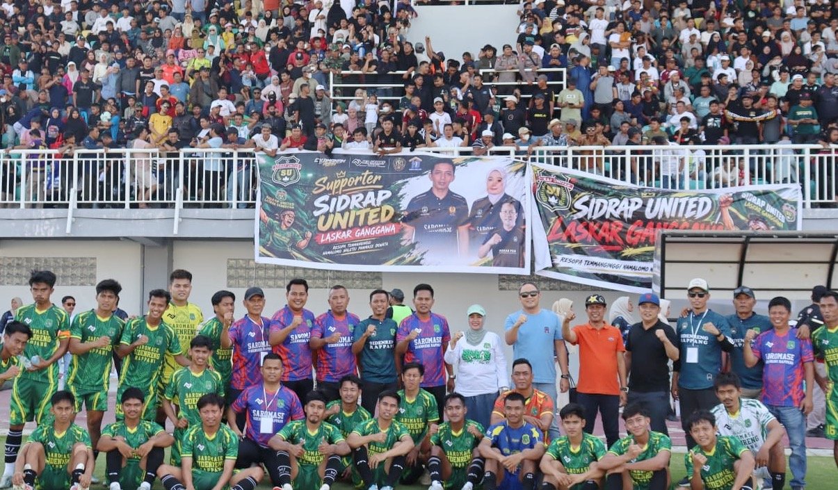 Sidrap United Pastikan Tempat di Final Piala Gubernur Sulsel