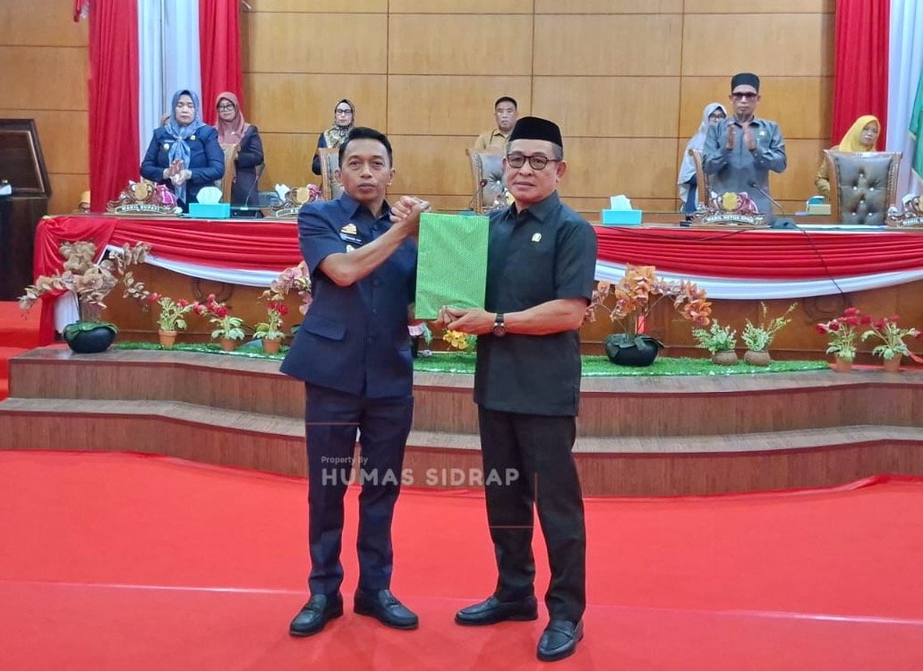 Pemkab Sidrap Serahkan Rancangan APBD Perubahan 2026, Dorong Peningkatan Pelayanan Publik