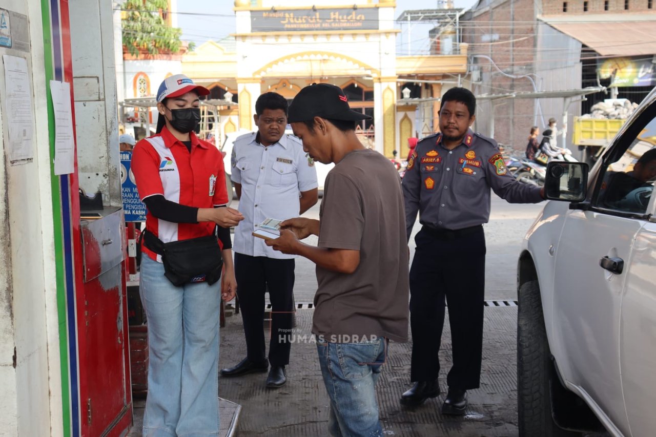 Demi Layanan yang Lebih Tertib, Pemkab Sidrap Lanjutkan Kebijakan Ganjil-Genap untuk BBM Subsidi