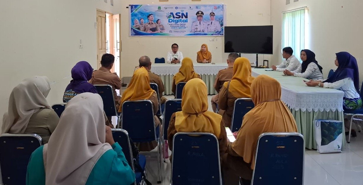TP2DD Sidrap Dampingi ASN Pitu Riase Aktifkan Mobile Banking