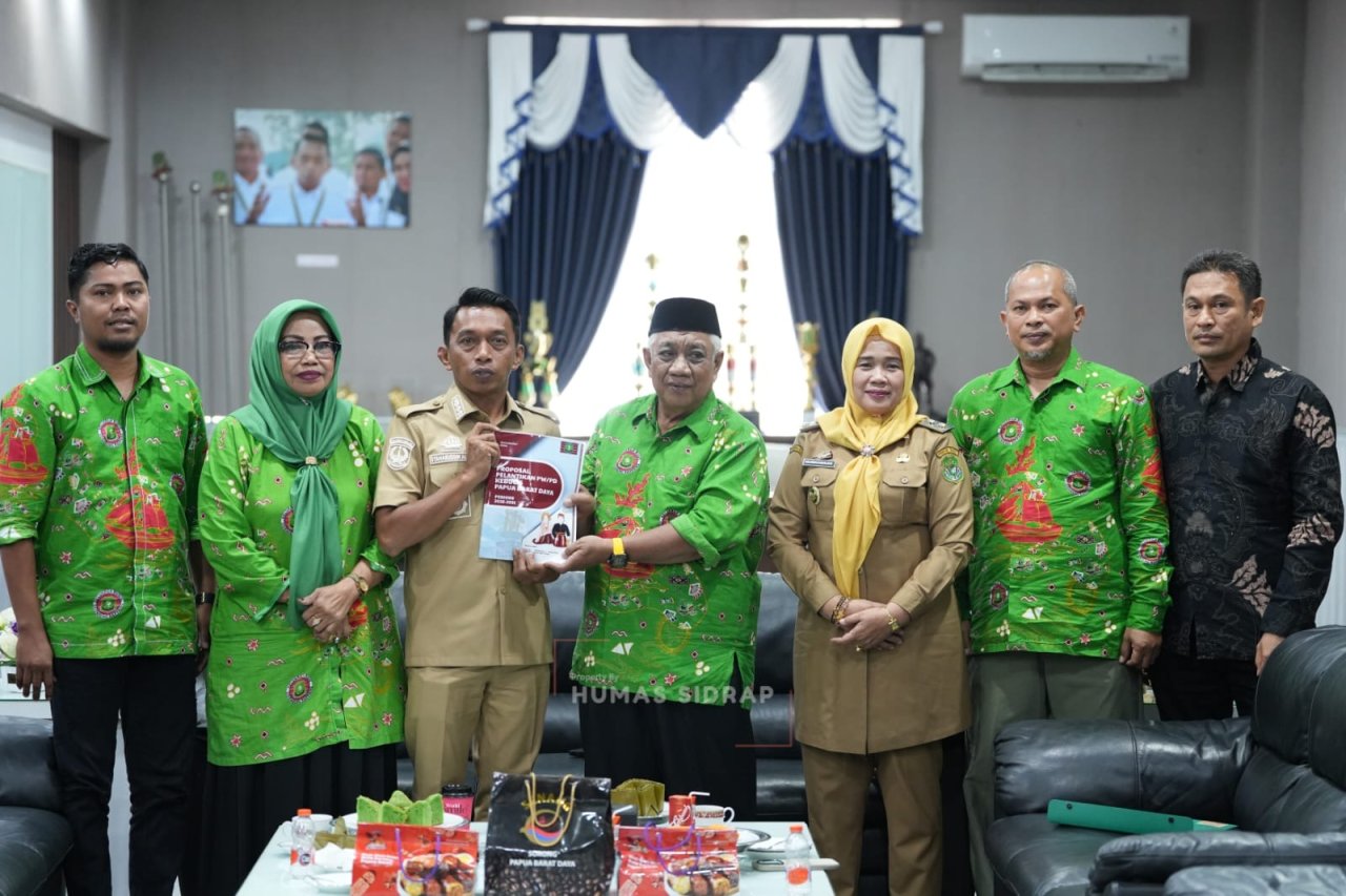 Warga Sidrap di Papua Barat Daya Undang Bupati Syaharuddin Hadiri Pelantikan Kebugis