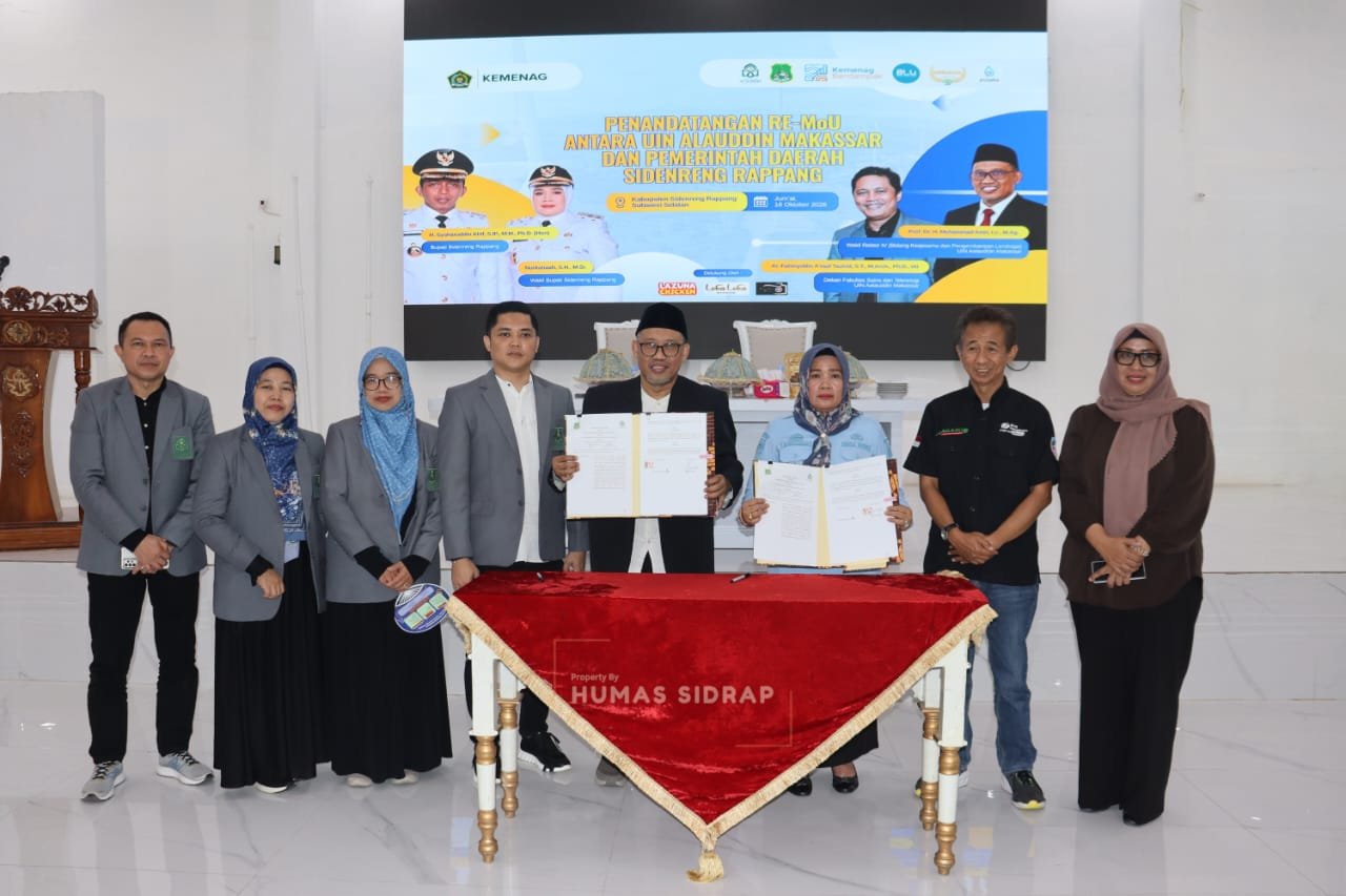 Sidrap dan UIN Alauddin Perluas Kolaborasi, Riset Sumber Air hingga Teknologi AI Jadi Fokus