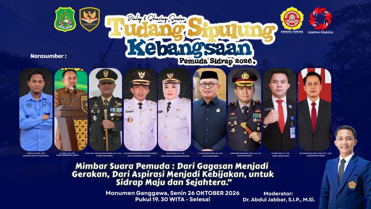 Karang Taruna Sidrap Siapkan Tudang Sipulung Kebangsaan, Satukan Gagasan Pemuda untuk Sidrap Maju dan Sejahtera