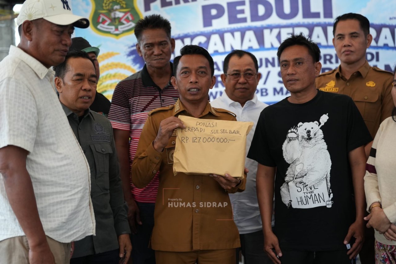 Perpadi Sulselbar Galang Bantuan untuk Korban Kebakaran, Bupati Syaharuddin Apresiasi Kepedulian