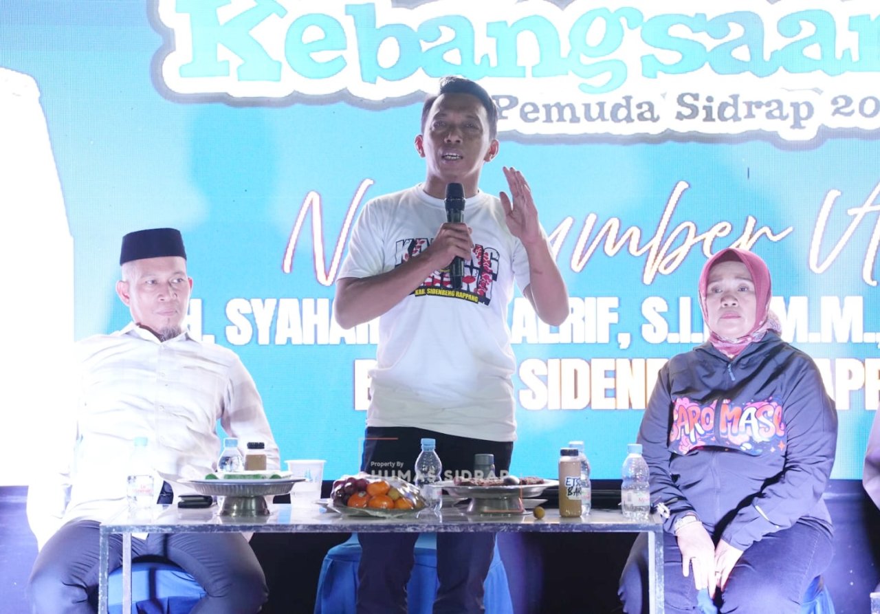 Tudang Sipulung Kebangsaan, Bupati Syaharuddin Ajak Pemuda Aktif Bangun Daerah