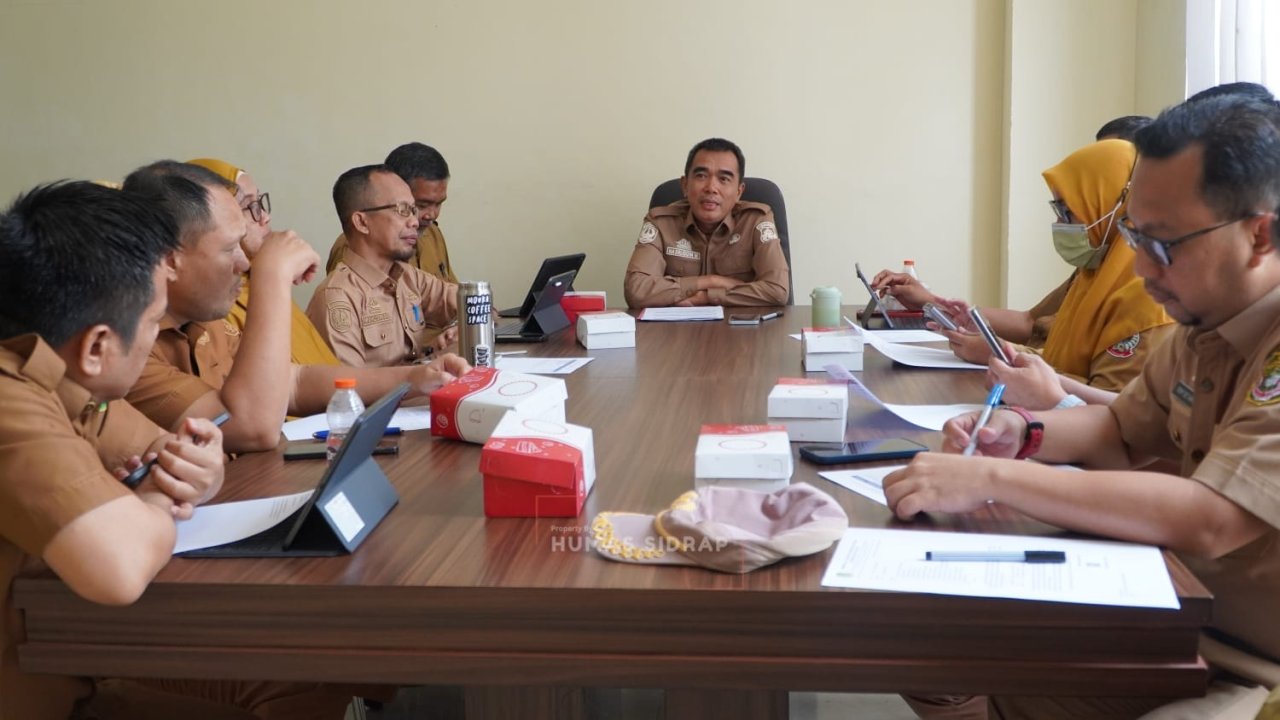 Transparansi Jadi Tujuan, Pemkab Sidrap Matangkan Pengisian E-Monev Keterbukaan Informasi 2026