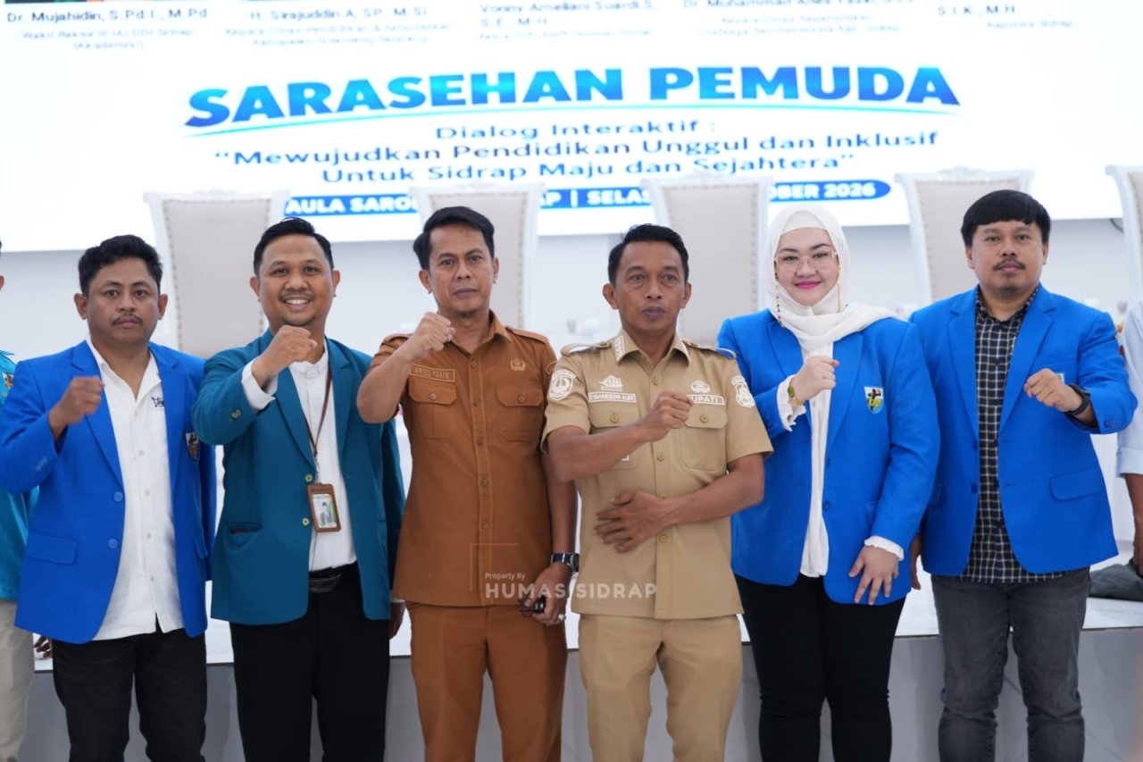 Bupati Syaharuddin Tegaskan Komitmen Bangun Pemuda sebagai Pilar Kemajuan Sidrap