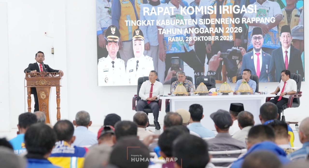 Siapkan Musim Tanam Desember-Maret, Sidrap Petakan Pembenahan Irigasi