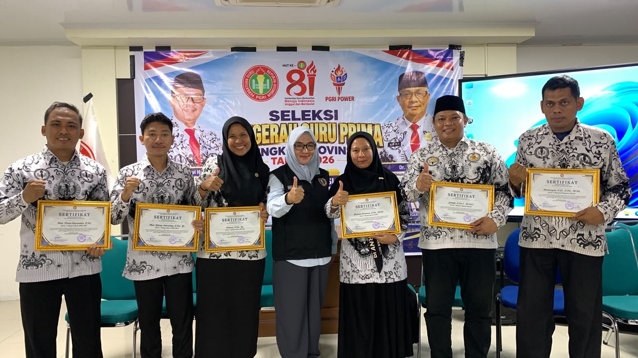 Enam Perwakilan Sidrap Tunjukkan Prestasi di Ajang Apresiasi Guru Prima Sulsel
